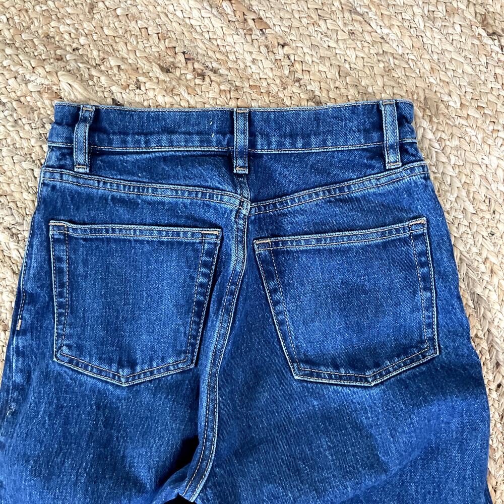 & Other Stories Denim Wide Leg High Rise Jeans Women's US 4 Medium Wash - Picture 3 of 7